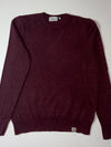 Carhartt WIP Burgundy Knit Crewneck Sweater (M)