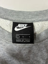 Nike | “Just Do It” Box Logo Crewneck Sweatshirt – Heather Grey | (XL)