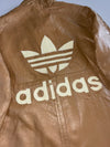 Super Premium Leather Trefoil Track Jacket (M)