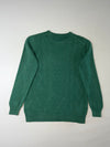 Polo Ralph Lauren Forest Green Aran Cable Knit Sweater (M)