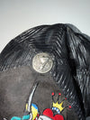 ZEd Hardy New York Skull Eagle Trucker Cap Embroidered (Adjustable Fit)