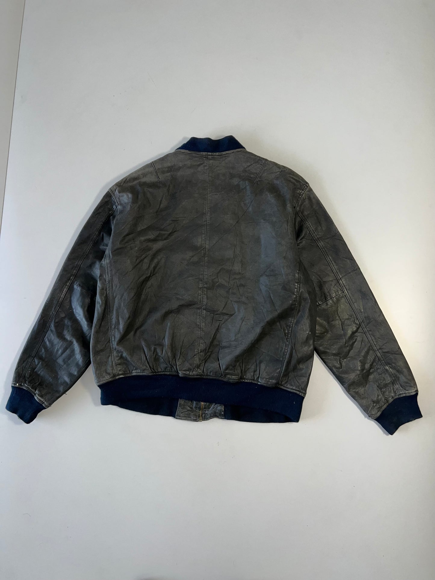 ZGuess Authentic Original Leather Jacket (RARE) (L)