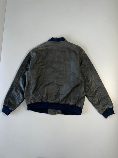 ZGuess Authentic Original Leather Jacket (RARE) (L)