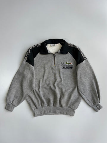 Chemise Lacoste | Vintage Quarter-Zip Sweatshirt (M)