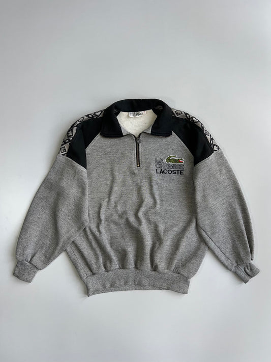 Chemise Lacoste | Vintage Quarter-Zip Sweatshirt (M)