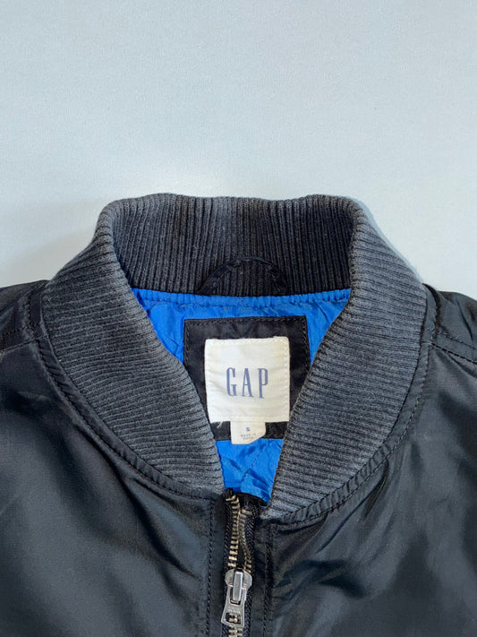 GAP | MA-1 Bomber Jacket | Black  (M)