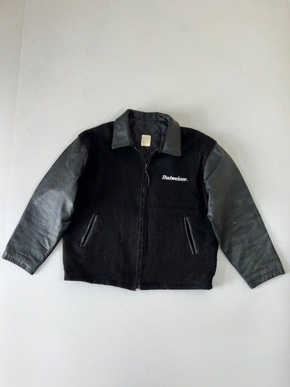 ZBudweiser Vasrsity Jacket Original Leather (XL/2XL)