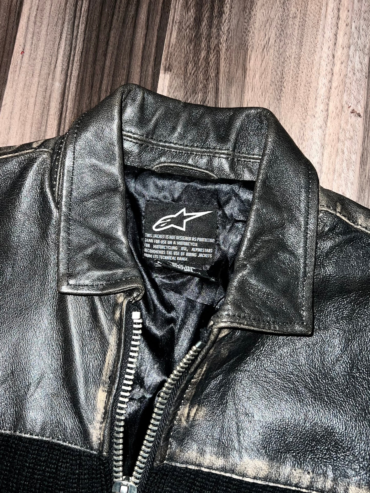 ZAlpinestars ORIGINAL Super Premium Leather Jacket (V.RARE) (S/M)