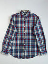 Silbon Button-Down Plaid Shirt (S/M)