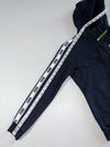 Vintage Puma Black Logo Tape Zip-Up Hoodie (S)