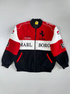 Vintage Ferrari F1 Michael Schumacher World Championship Marlboro Vodafone Racing Bomber Jacket (XL)