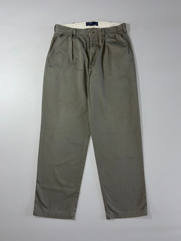 Polo Ralph Lauren Pleated Chino Pants (W:33) (L:43)