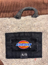 Dickies Detroit-Style Black Duck Canvas Sherpa-Lined Work Jacket (2XL)