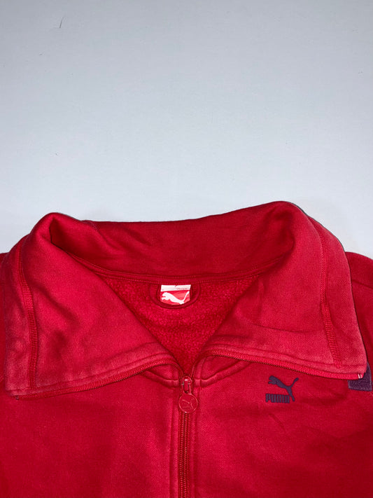 Puma | Full Zip Track Jacket | Red (S)