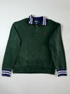 Vintage Polo Ralph Lauren Green Quarter Zip Sweatshirt (XL)