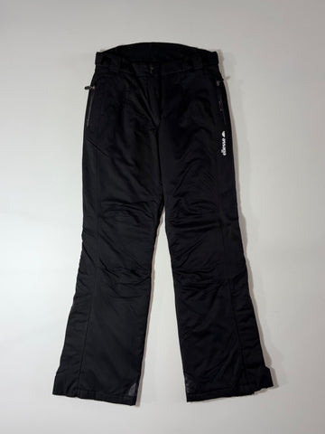 Ellesse Vintage Black Insulated Ski Pants (W:32) (L:43)