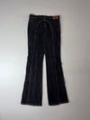 Vintage 90s Tommy Jeans Women’s Black Flare Jeans  (W:32) (L:43)