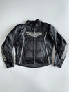 Triumph Motorcycles Vintage Armored Leather Moto Racing Jacket /Heavily Paded (S/M)