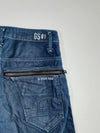G-Star RAW GS01 Dark Wash Zip-Pocket Jeans (W:30|L:37)