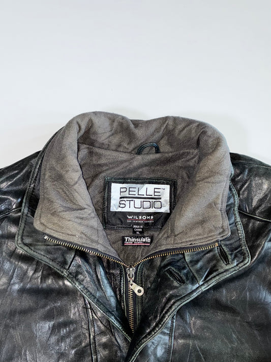 Pelle Studio Premium Original Pure Heavy Leather Jacket (Xl)