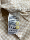 Tommy Hilfiger | Beige Gingham Heritage Poplin Shirt | (XL)