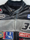 Roleff #34 Racewear Sponsor Patch Leather Jacket – AGV Racing Padded (M/L)