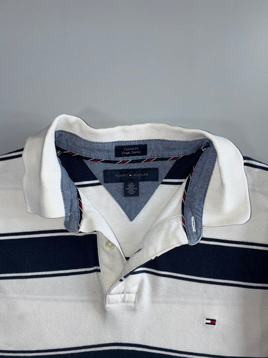 Tommy Hilfiger Long Sleeve Rugby Polo (XL)