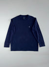 Polo Ralph Lauren Thermal Waffle Knit Long Sleeve  Navy Blue, Men’s (2XL)