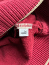 Vintage Puma Burgundy Embroidered Big Cat Crewneck | Size (L)