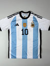 Adidas | Argentina Messi #10 Home Jersey White/Blue (XS)