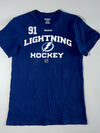 Reebok | Tampa Bay Lightning #91 Stamkos NHL Tee Navy | (S)