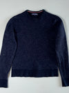 Tommy Hilfiger | Navy Diamond Textured Knit Sweater | (XS/S)