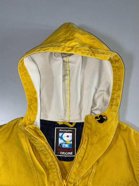 Mousqueton Couleurs d'Origine Hooded Jacket in Yellow (L)