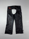 Harley Davidson Genuine Leather Riding Chaps (W:38) (L:37)