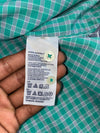 Tommy Hilfiger | Custom Fit Check Short Sleeve Shirt | Green/White (L/Xl)