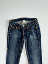 True Religion Dark Wash Flap-Pocket Jeans Women’s (W:28|L:41)