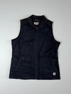 Carhartt Rugged Flex Black Zip-Up Vest  (M)