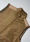 Royal Queen’s Polo Team Corduroy Full-Zip Utility Vest – Khaki Brown ( M)