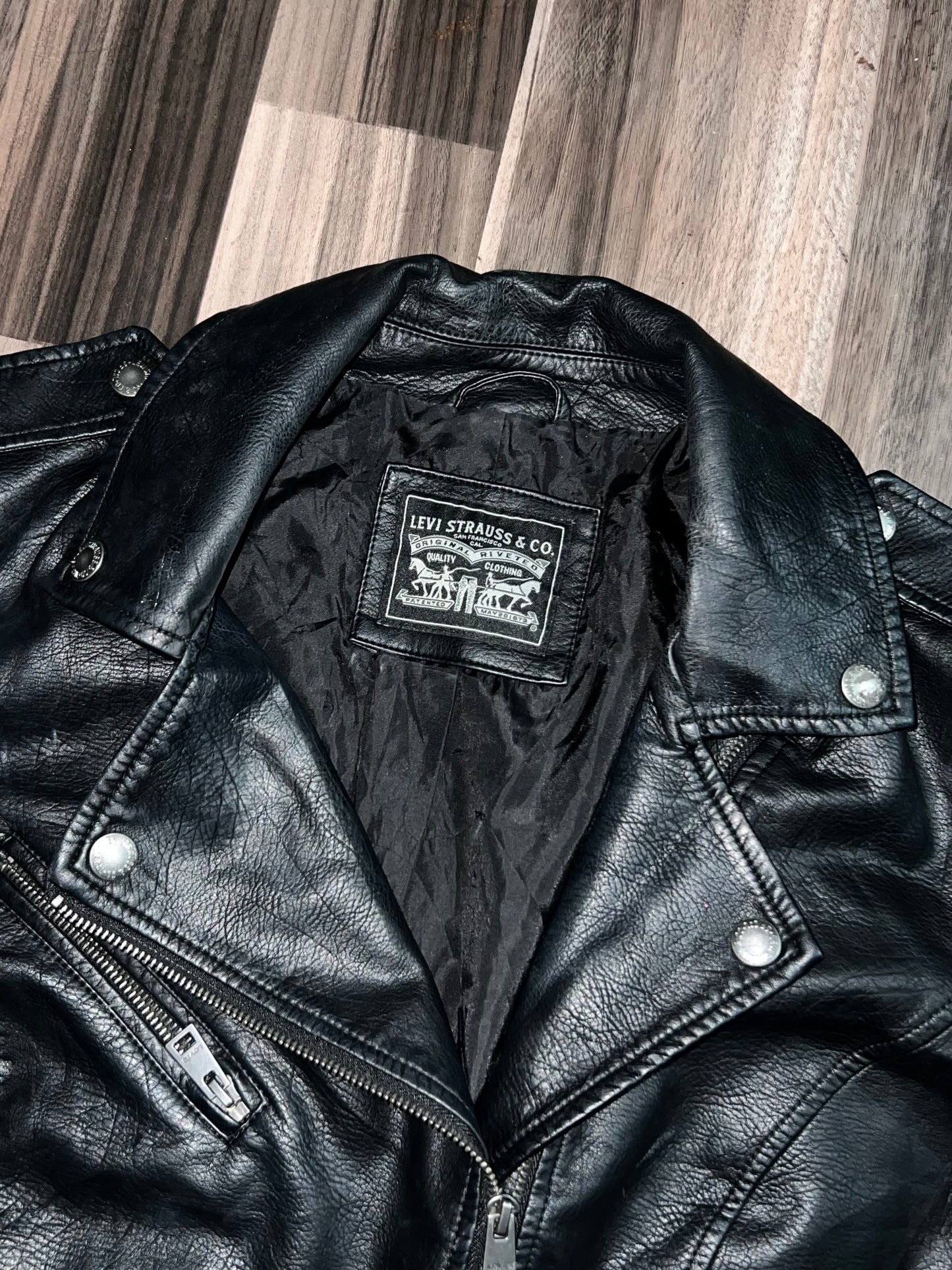 ZLevi* Original Leather JacketSuper  (RARE) (L)