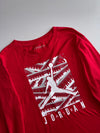 Jordan | Red Graphic Long Sleeve Tee (M)