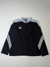 Adidas 3-Stripes Performance Track Jacket – Black & Grey (2XL)