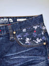 Big Train Dragon Brocade Baggy Jeans (W:38) (L:39)