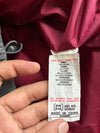 Puma Charcoal Grey Puffer Jacket – Burgundy Lined, Cargo Pockets (XL)