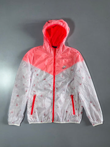Nike Windrunner Tie-Dye Coral & White Full-Zip Hooded Jacket Men’s  (S/M)