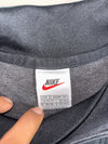 Vintage 90s Nike Big Swoosh Quarter-Zip Track Pullover – Black (2XL)