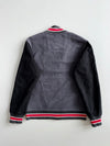 New Balance Grey & Black Varsity Bomber Jacket (S)