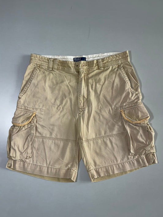 Polo Ralph Lauren Khaki Cargo Shorts (W:38|L:22)