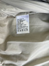 The North Face Cream Technical Shell Jacket with Navy Piping and Mesh Lining (XL)