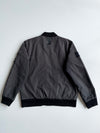 Frank Stone Charcoal Bomber Jacket with Patches (M )