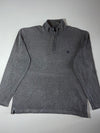 Chaps Grey Quarter Zip Pullover (2XL)
